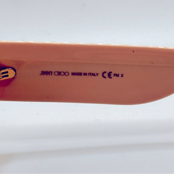 Jimmy Choo - CAMI/S 56-17-145 light pink frames / dark pink lenses - NIB - Picture 8 of 16